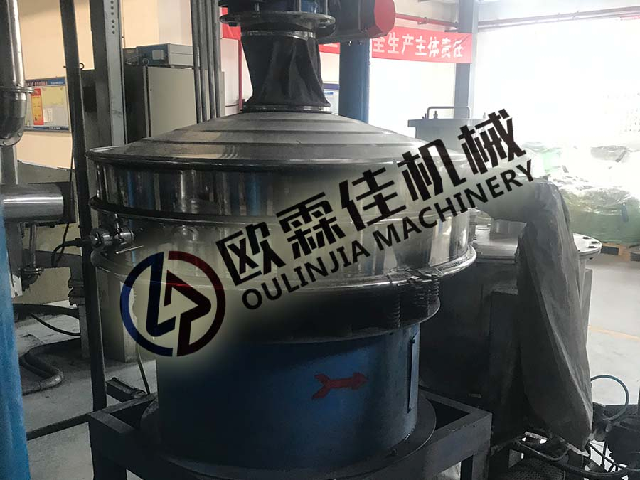 旋振篩使用現(xiàn)場